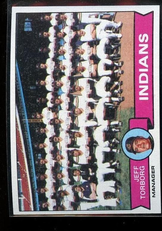 Cleveland Indians / Jeff Torborg 1979 topps Topps