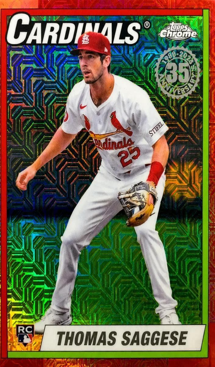 Thomas Saggese 2025 topps Topps