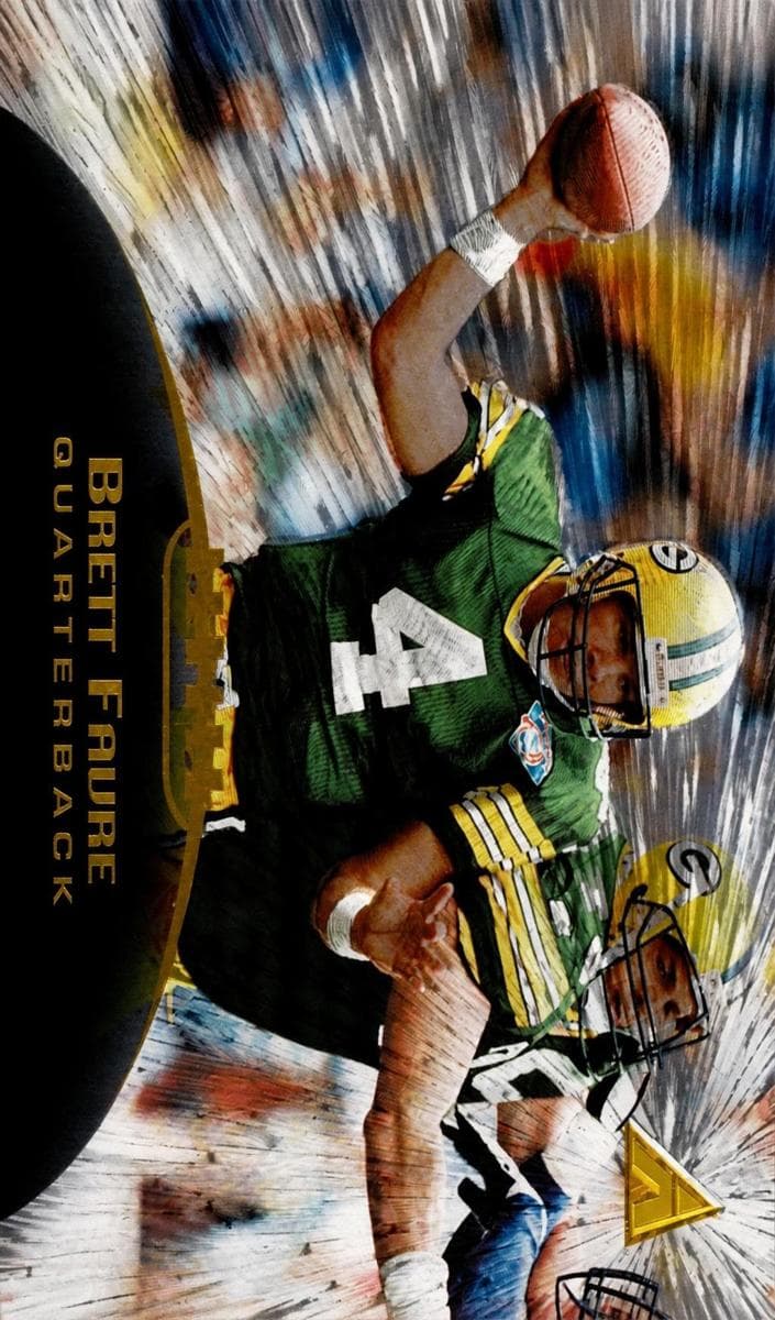 Brett Favre 1995 unknown Pinnacle