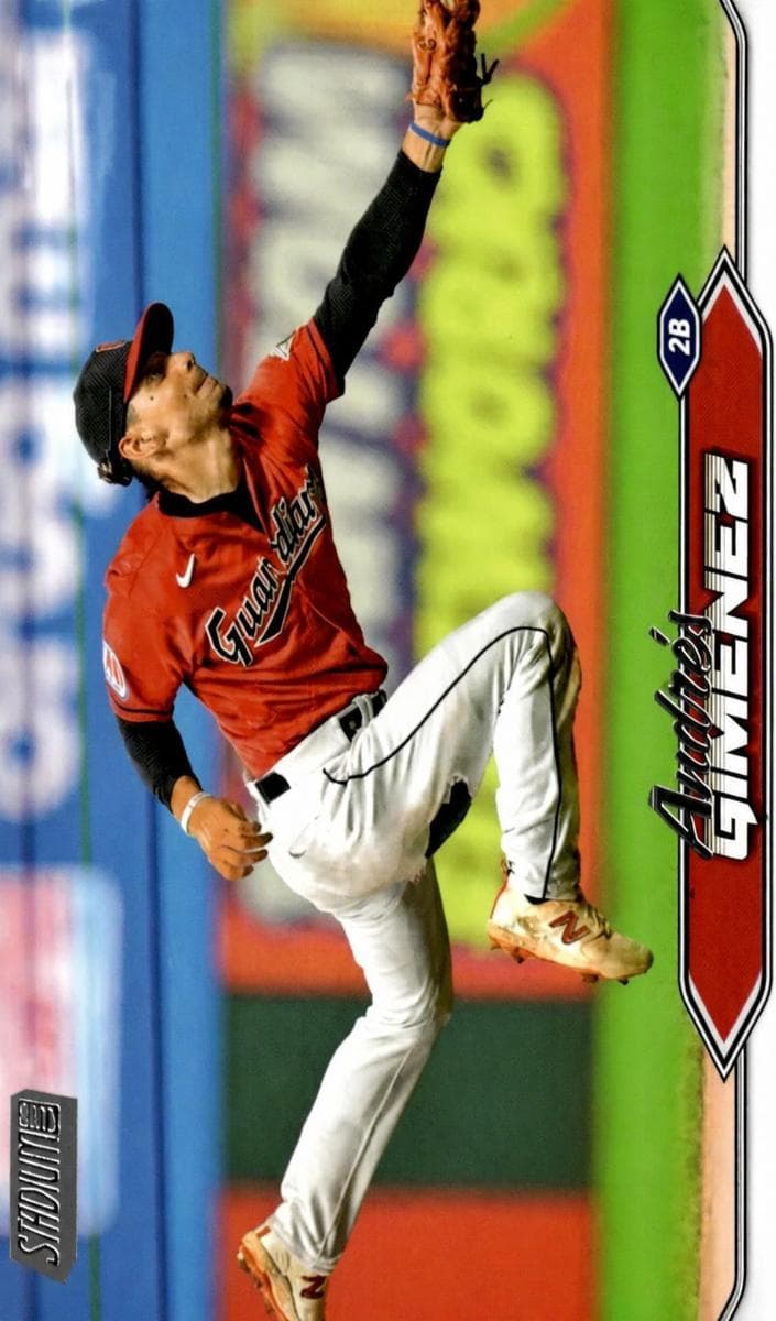 Andrés Giménez 2024 topps Stadium Club