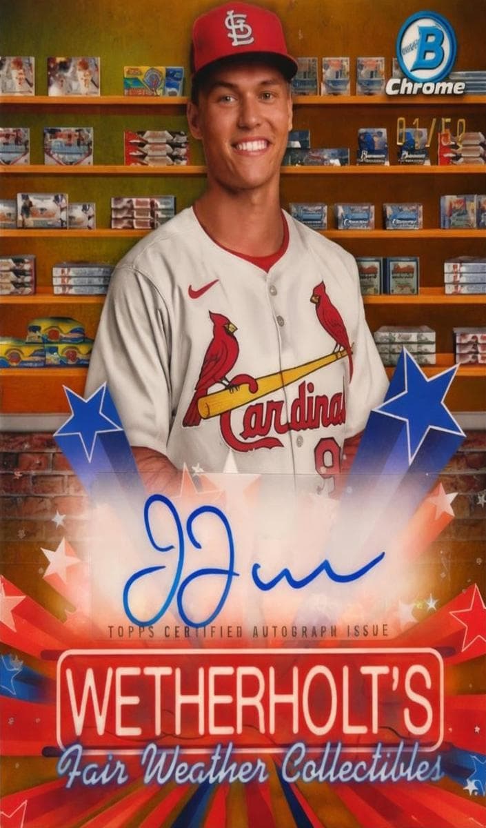 JJ Wetherholt 2025 bowman Bowman