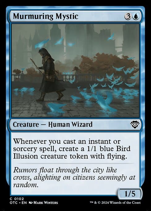 Murmuring Mystic 2024 Magic: The Gathering Ravnica Remastered