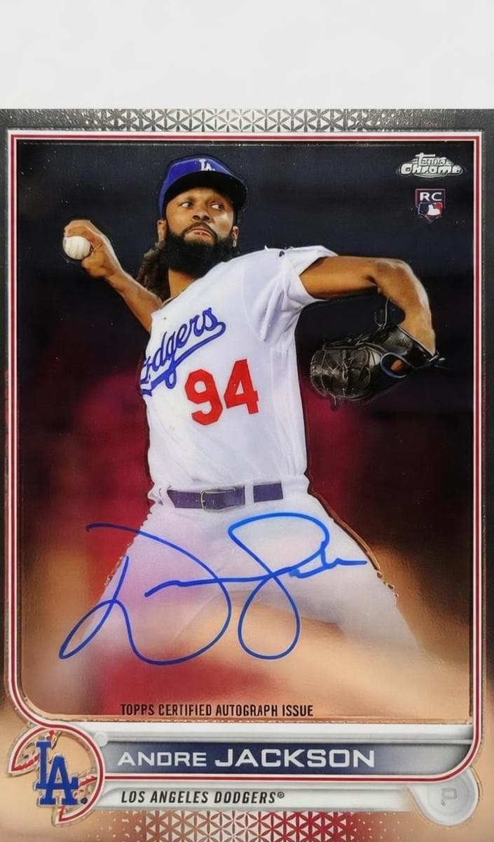 Andre Jackson 2022 topps Topps Chrome