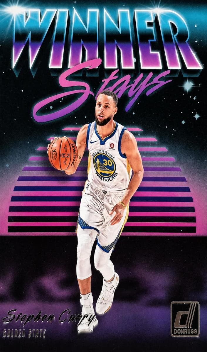 Stephen Curry 2018 panini Donruss Optic