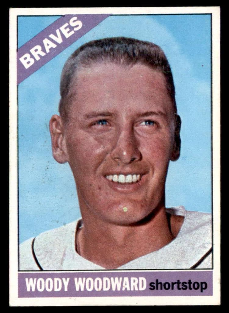 Woody Woodward 1966 topps Topps