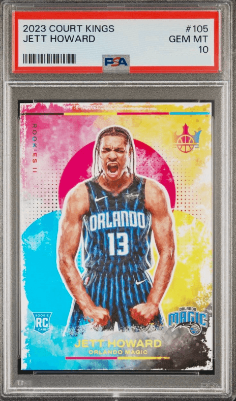 Jett Howard 2023 panini Panini One and One
