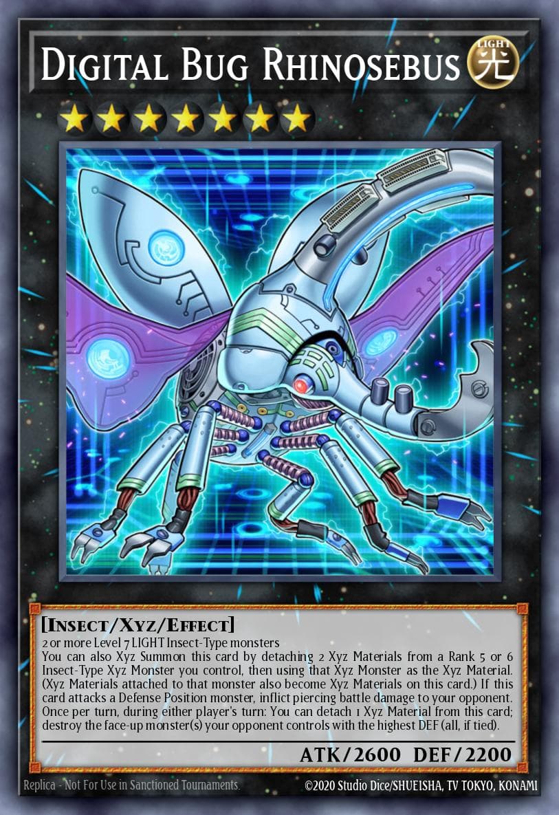Digital Bug Rhinosebus 2016 Yu-Gi-Oh! Shining Victories