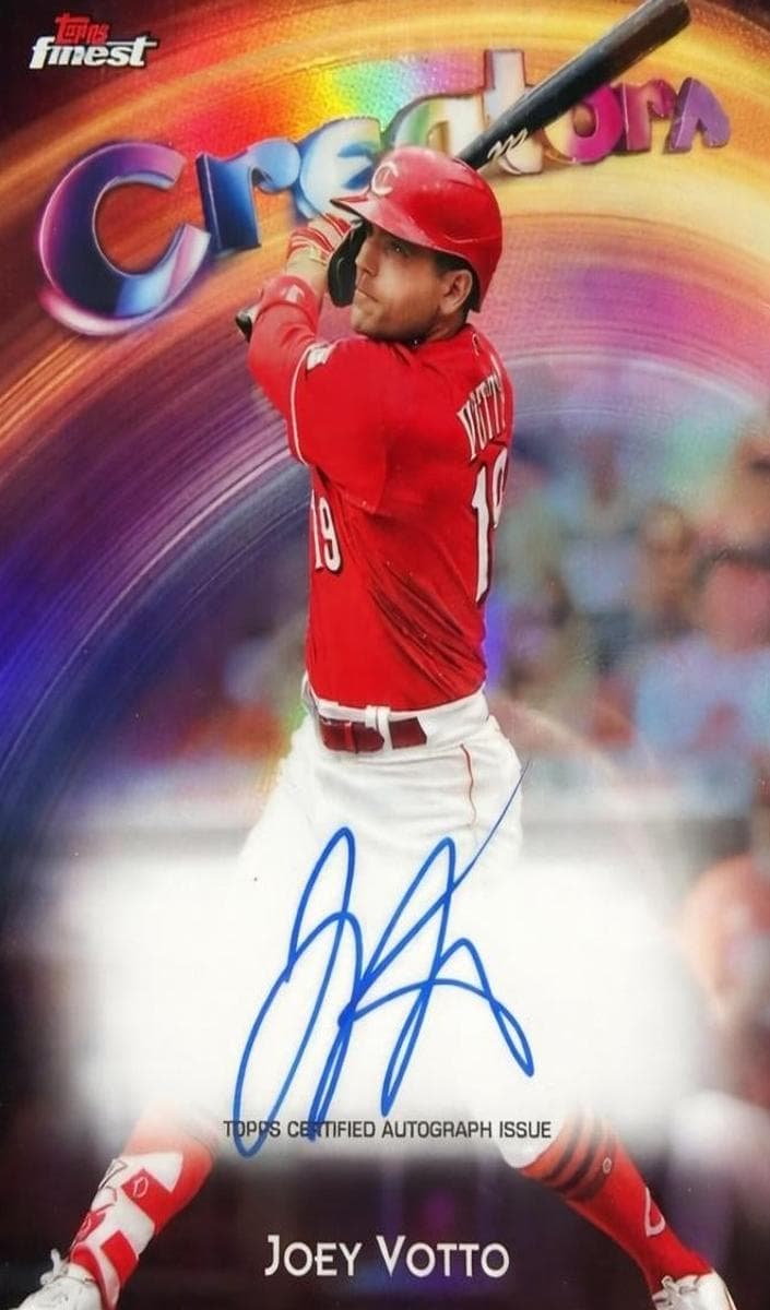 Joey Votto 2025 topps Topps Finest