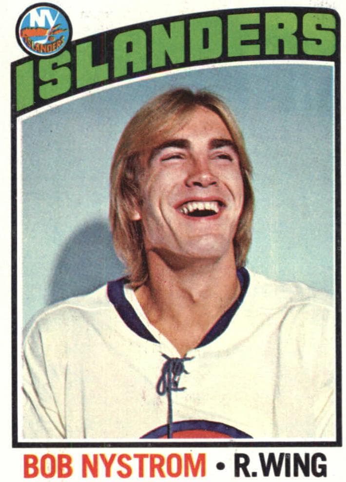 Bob Nystrom 1976 topps Topps