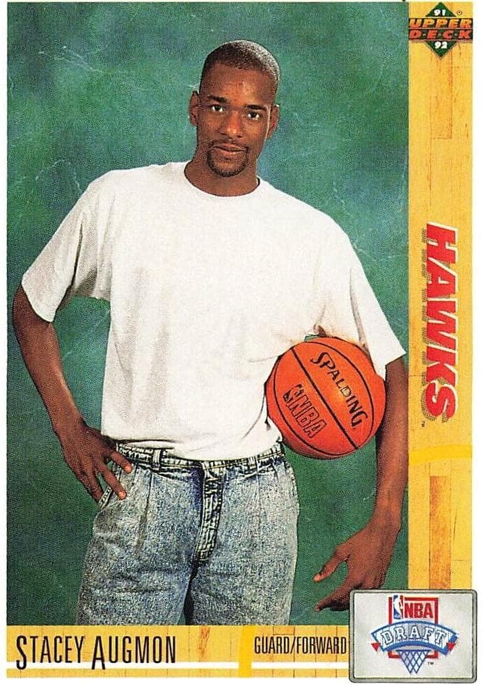 Stacey Augmon 1991 upper-deck Upper Deck
