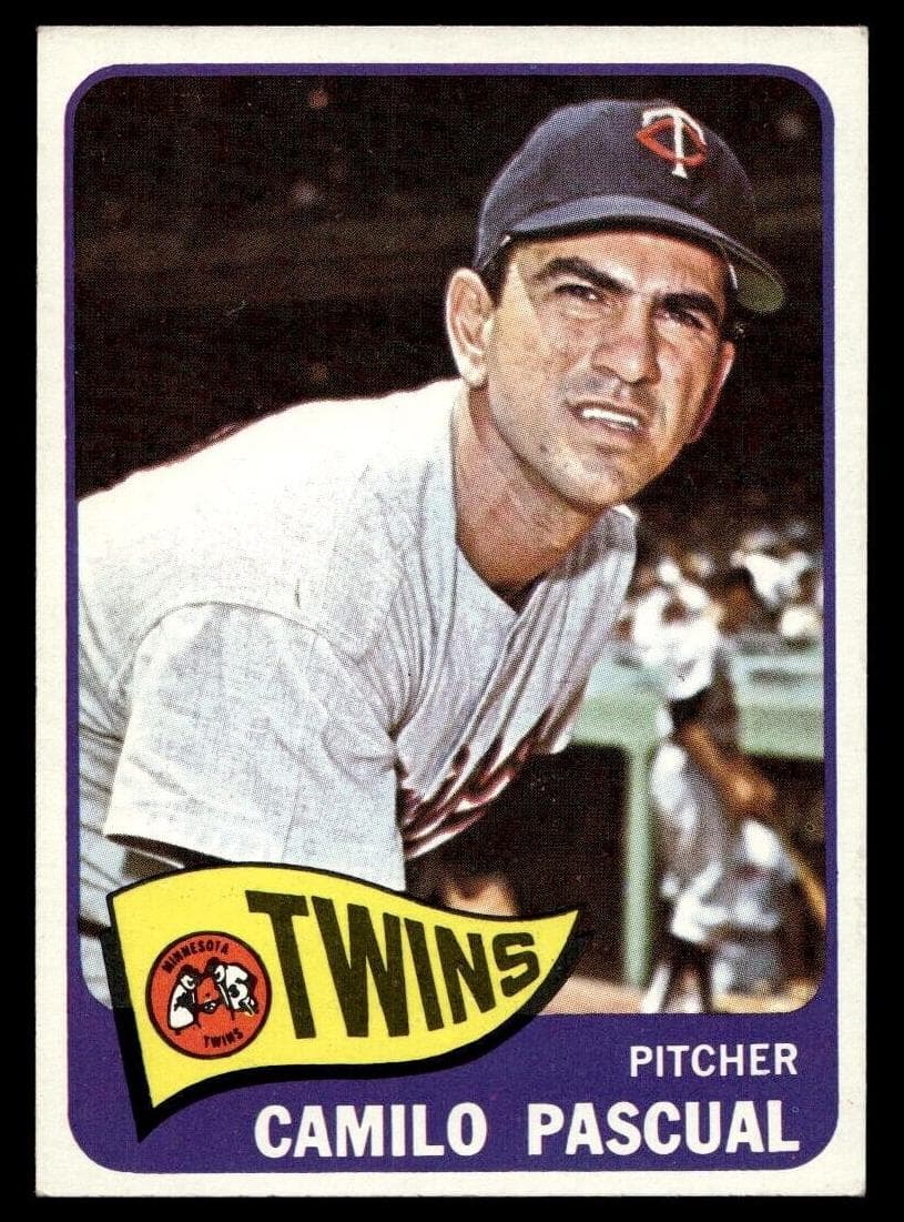 Camilo Pascual 1965 topps Topps
