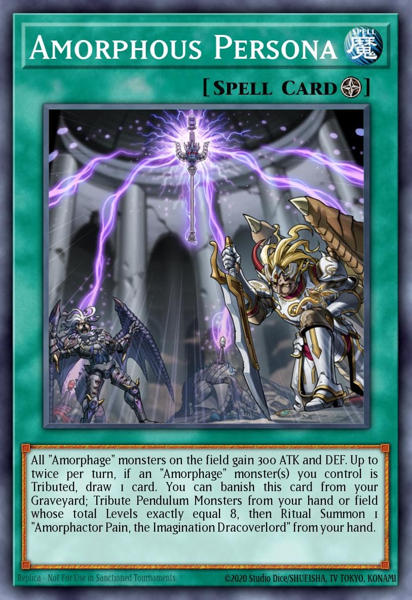 Amorphous Persona 2016 Yu-Gi-Oh!