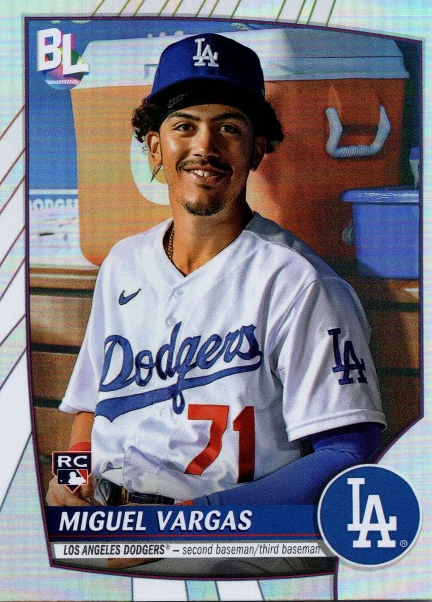 Miguel Vargas 2023 topps Topps Big League