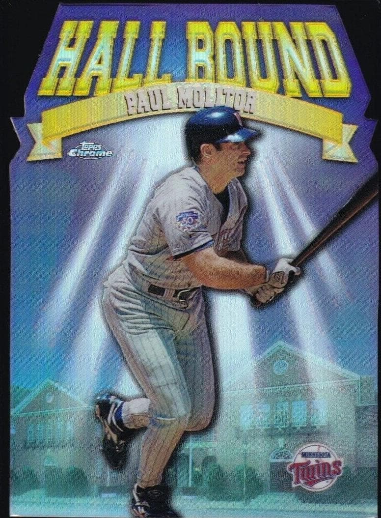 Paul Molitor 1998 topps Topps Chrome