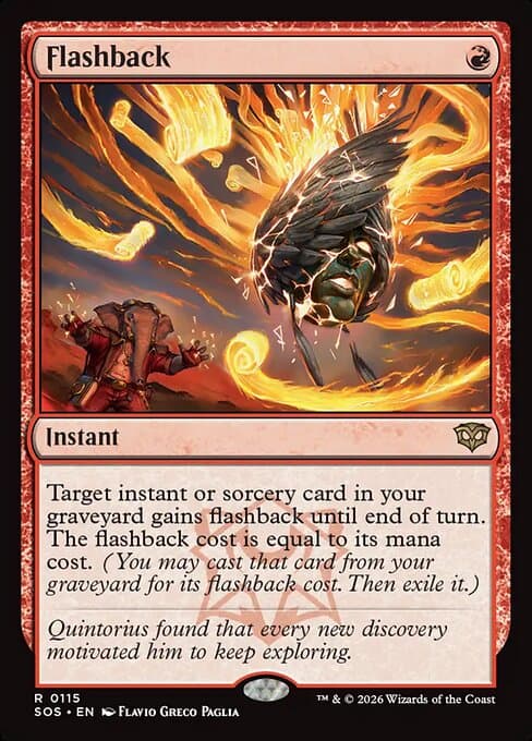 Flashback 2026 Magic: The Gathering Secrets of Strixhaven Extended Art