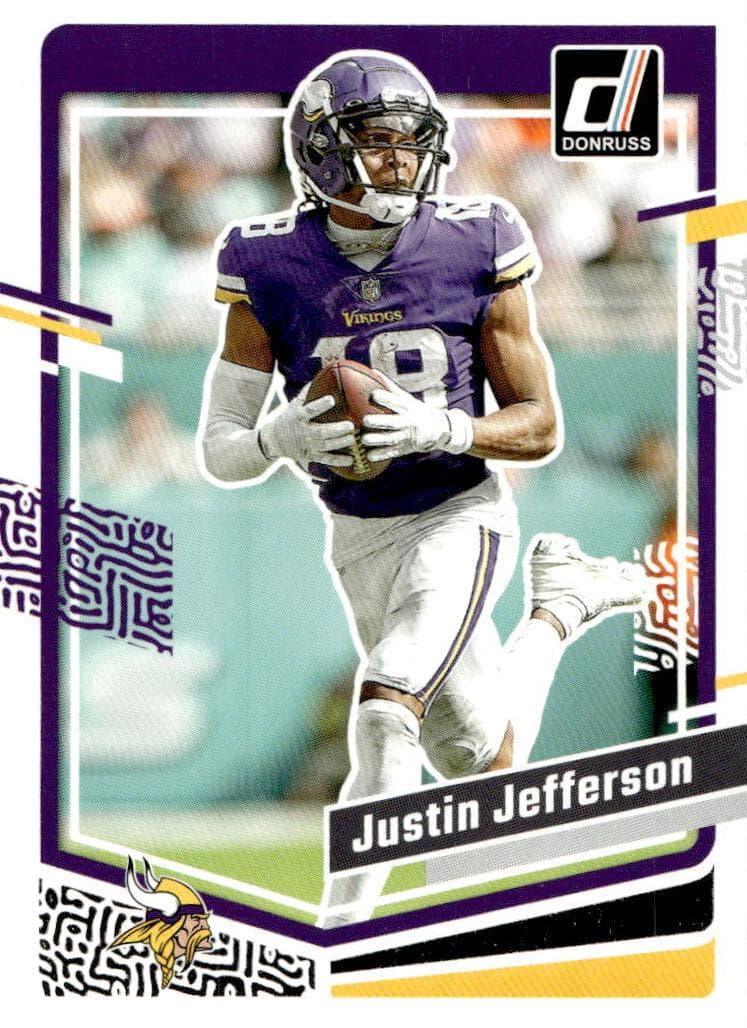 Justin Jefferson 2023 panini Panini Donruss