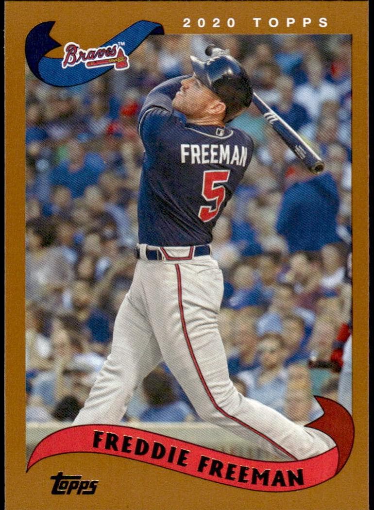 Freddie Freeman 2020 topps Topps Archives