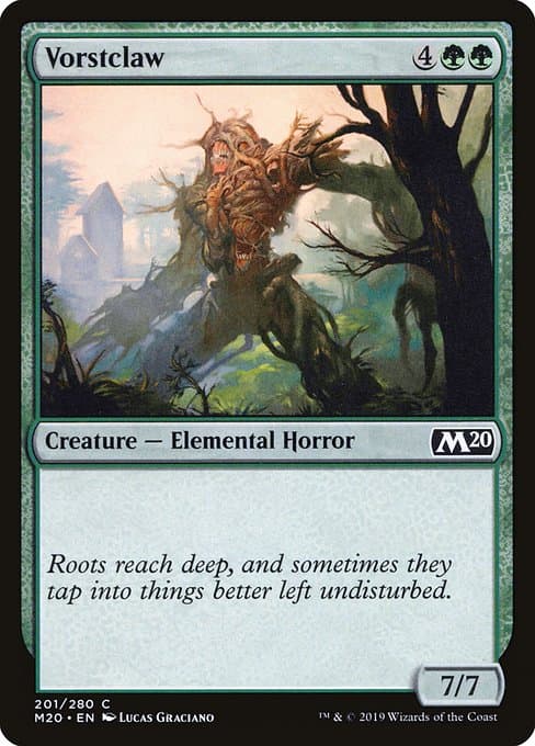 Vorstclaw 2019 Magic: The Gathering Core Set 2020