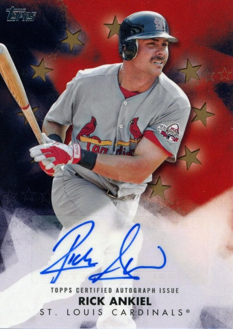 Rick Ankiel trading card