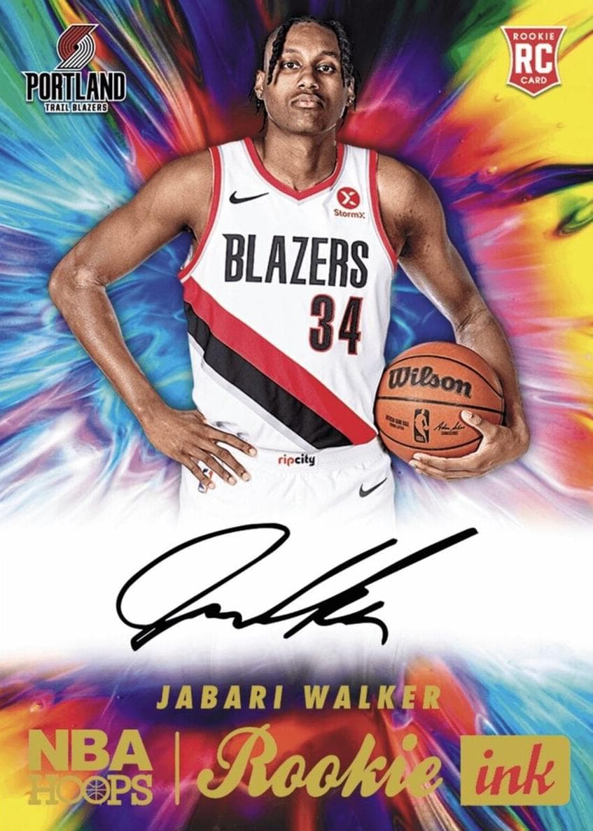 Jabari Walker 2022 panini Hoops