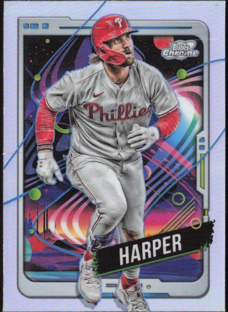 Bryce Harper 2024 topps Topps Cosmic Chrome
