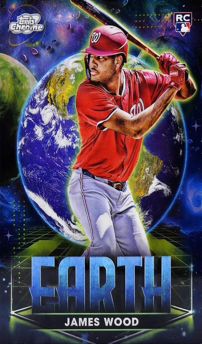 James Wood 2025 topps Topps Cosmic Chrome