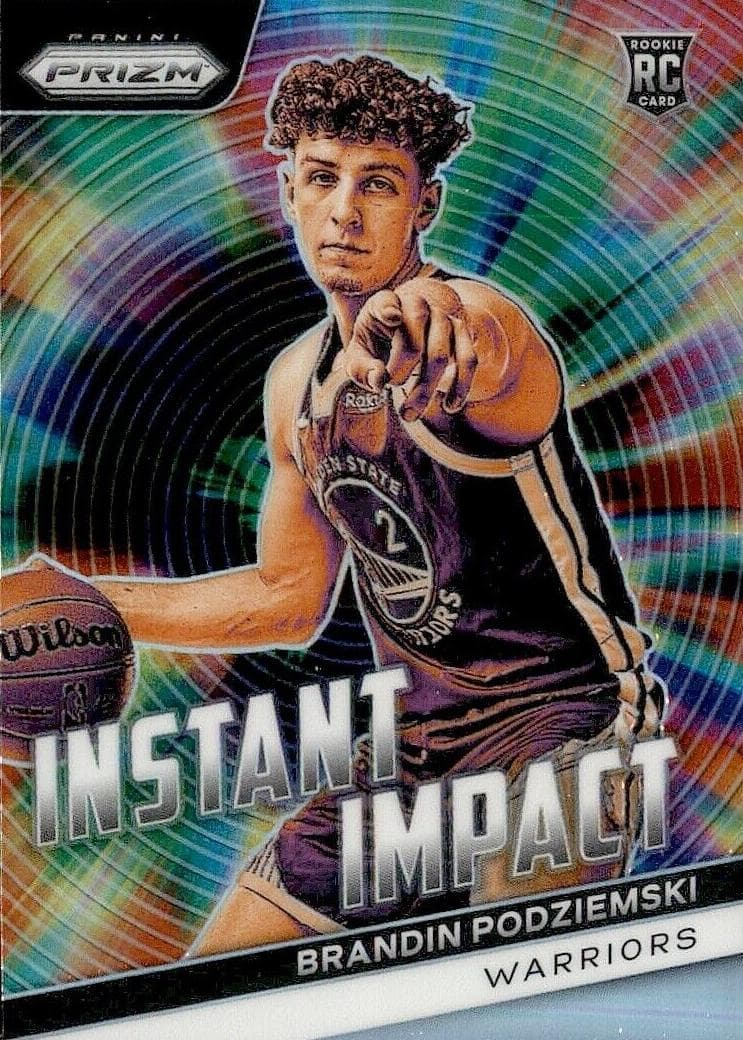 Brandin Podziemski 2023 panini Panini Prizm