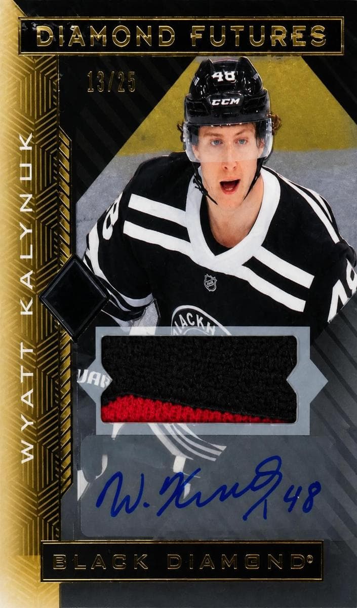 Wyatt Kalynuk 2021 upper-deck Upper Deck Black Diamond