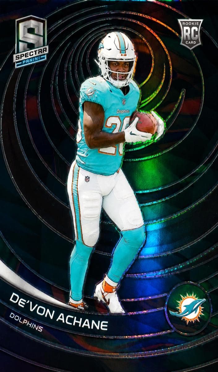 De'Von Achane 2023 panini Panini Spectra