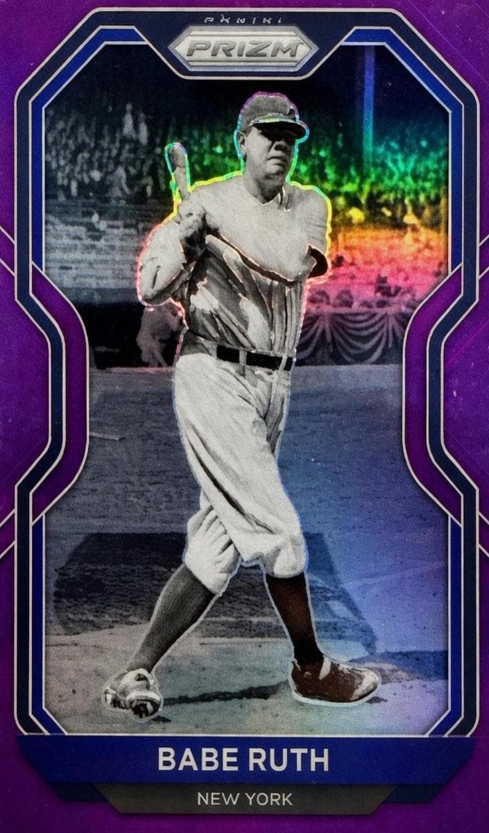 Babe Ruth 2021 panini Panini Prizm
