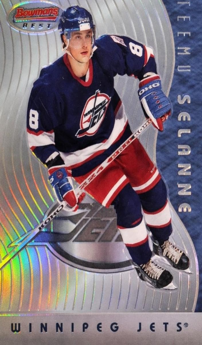 Teemu Selanne 1995 bowman Bowman