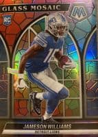 Jameson Williams 2022 panini Mosaic Glass Mosaic