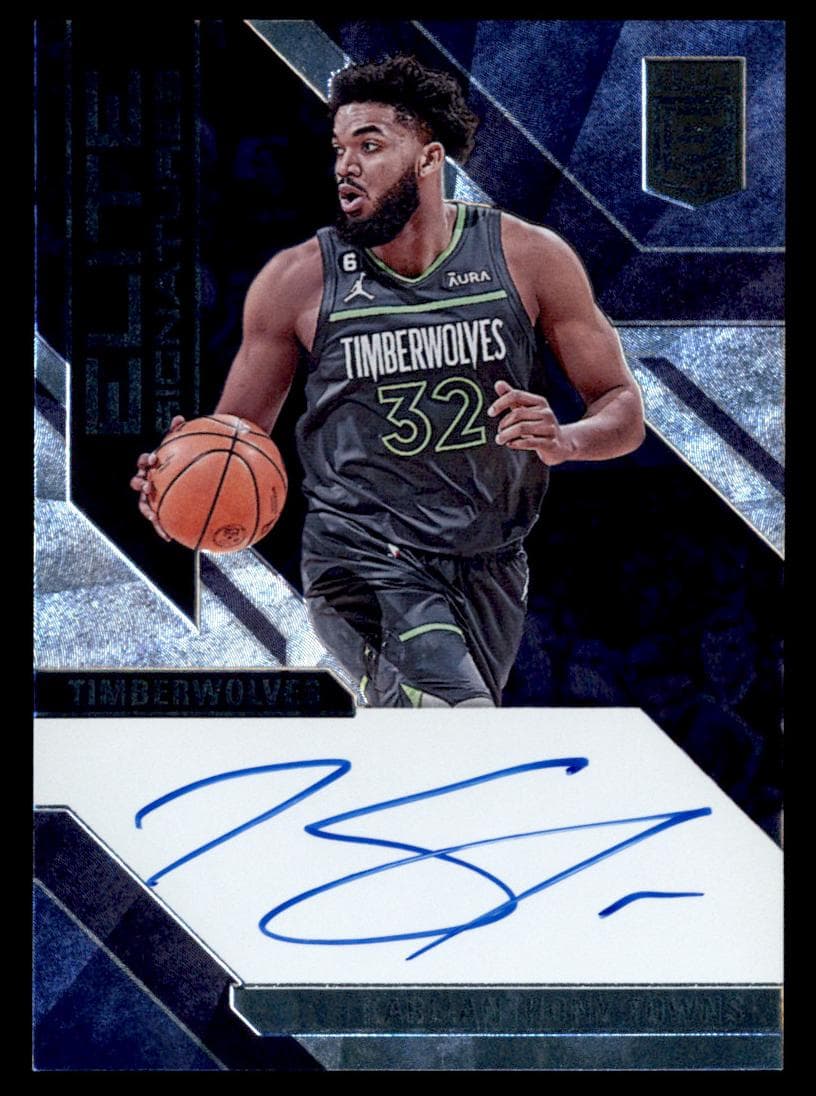 Karl-Anthony Towns 2023 panini Donruss Elite