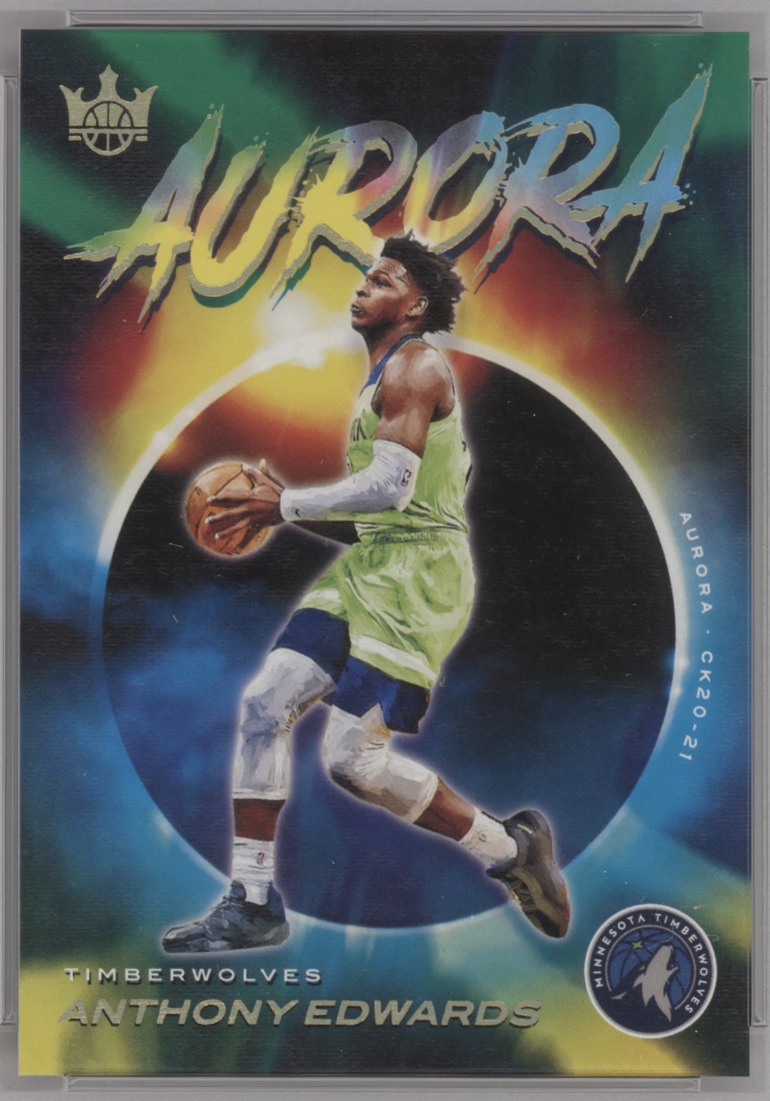 Anthony Edwards 2020 panini Panini Court Kings