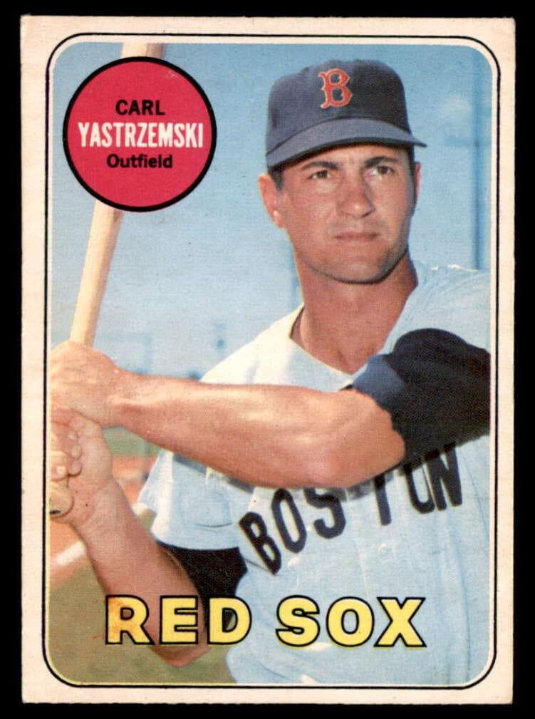 Carl Yastrzemski 1969 topps O-Pee-Chee