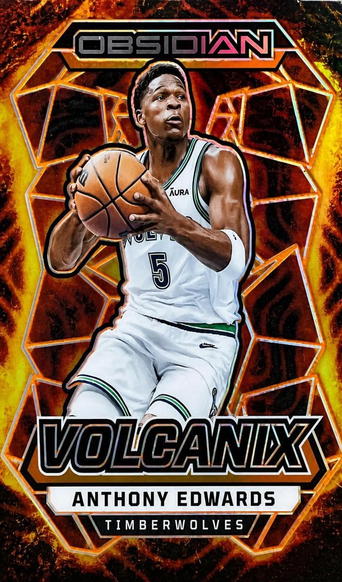 Anthony Edwards 2023 panini Panini Obsidian