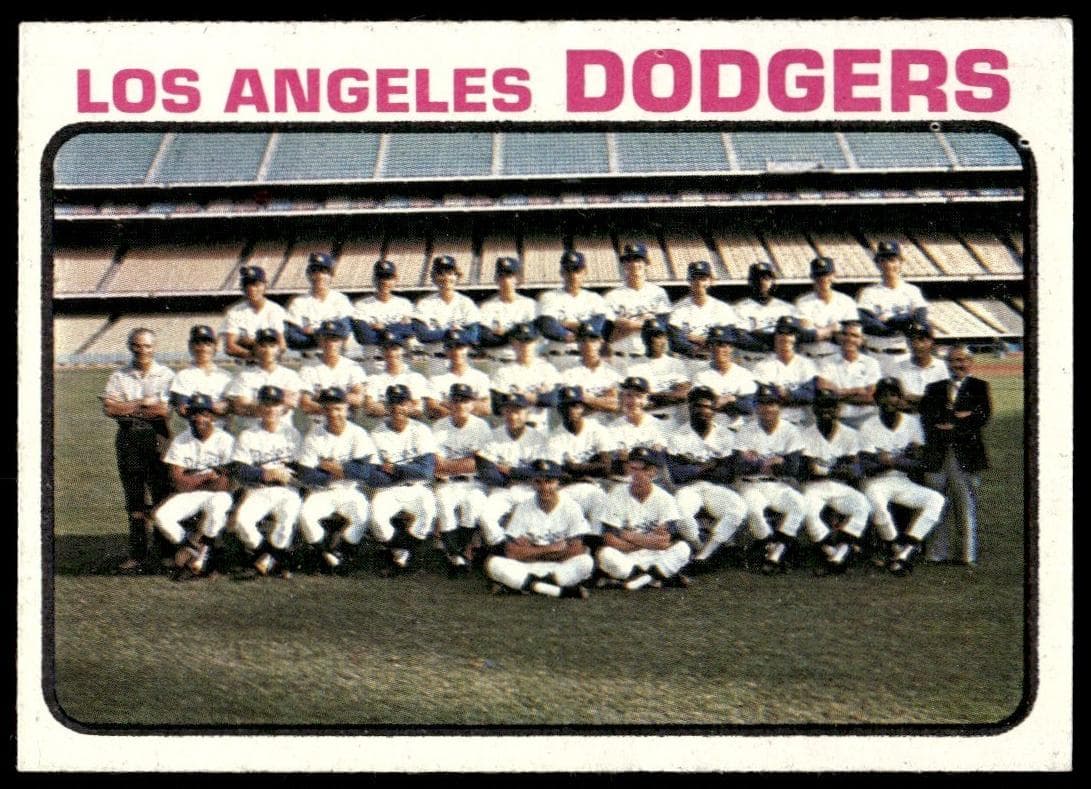 Los Angeles Dodgers 1973 topps Topps