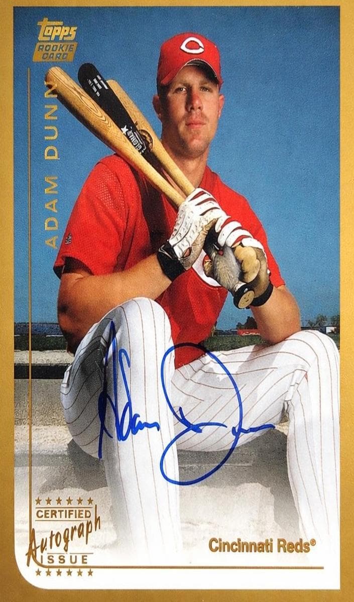 Adam Dunn 1999 topps