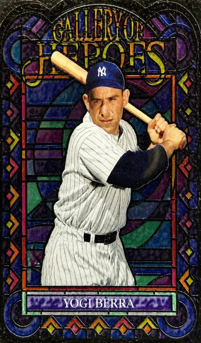 Yogi Berra 2013 topps Topps Archives