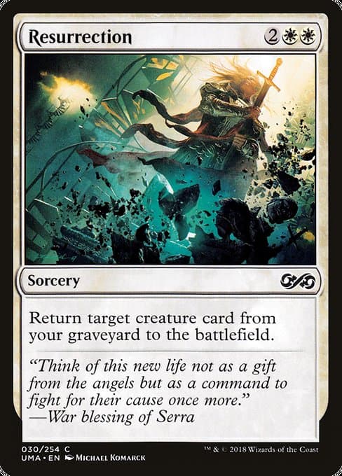Resurrection 1994 Magic: The Gathering Revised