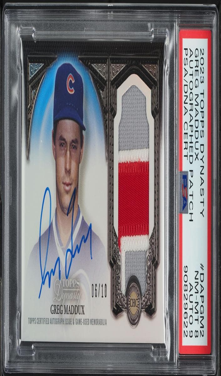 Greg Maddux 2023 topps Topps Dynasty