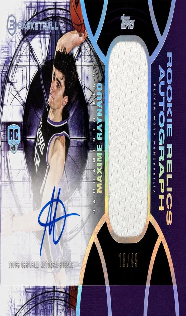 Maxime Raynaud 2025 topps Topps 3