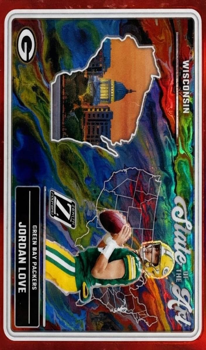 Jordan Love 2024 panini Panini Zenith