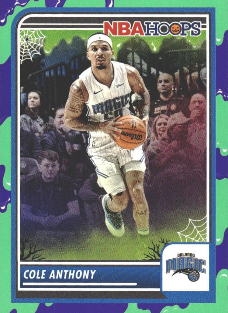 Cole Anthony 2023 panini Hoops Haunted Hoops