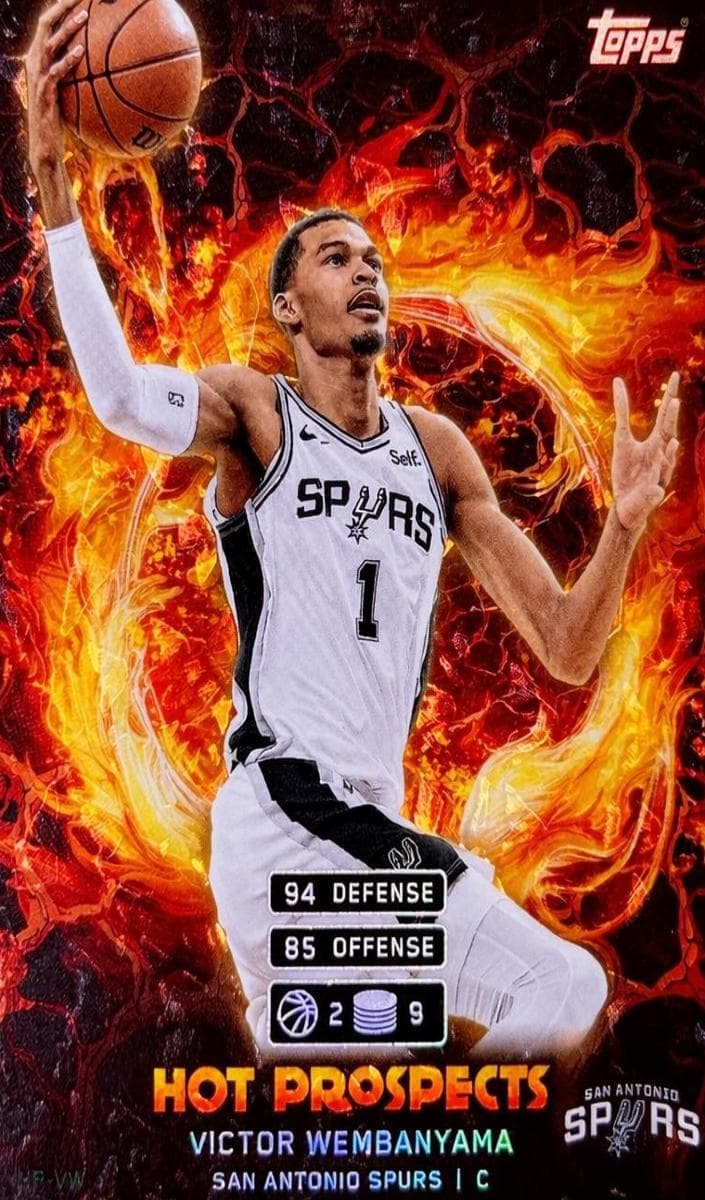 Victor Wembanyama 2025 topps