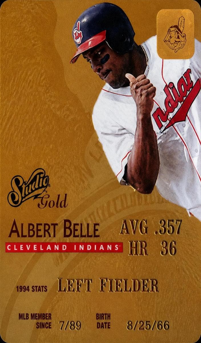 Albert Belle 1995 unknown Studio