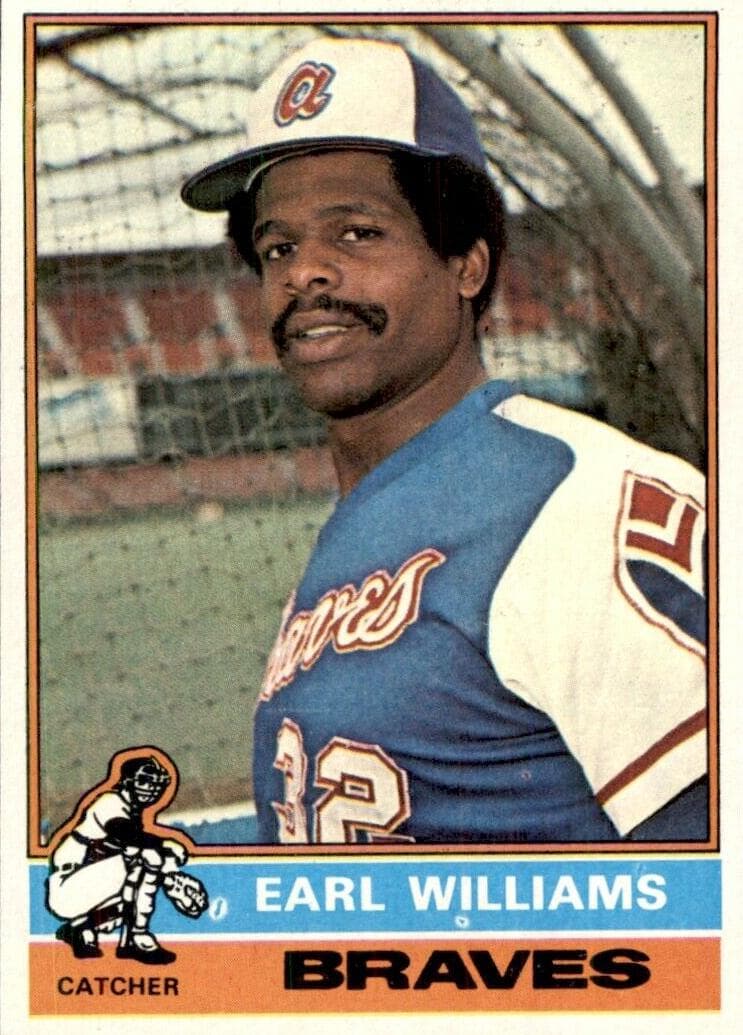 Earl Williams 1976 topps Topps
