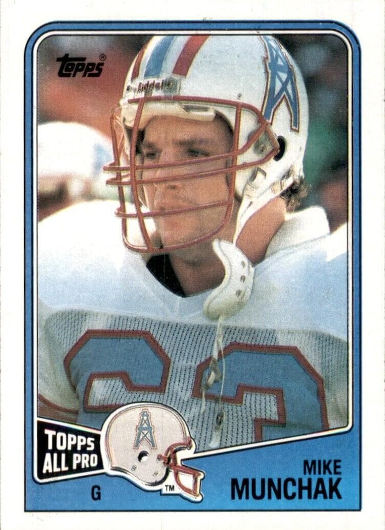 Mike Munchak 1988 topps Topps