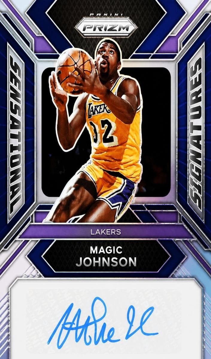Magic Johnson 2023 panini Panini Prizm