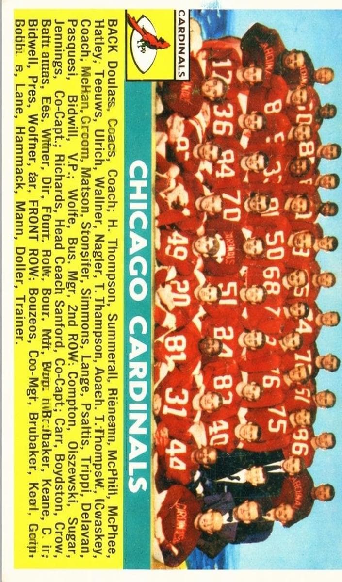 Chicago Cardinals #22